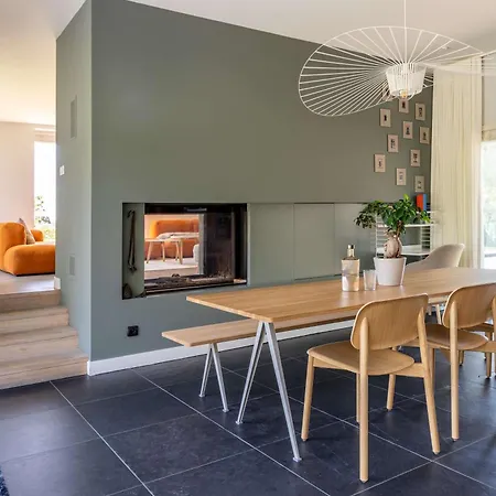 Nyte Villa I Ghent 20Min I 1Ha I Ac Ev I Fireplace 别墅 根特